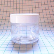 Kozmetični lonček, 50 ml, clear steklo