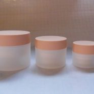 Kozmetični lonček, roza-bež, 50ml, N3