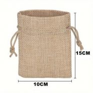 Vrečka iz jute, 10x15cm