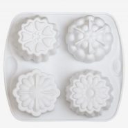 Kalup za mila cvetje, 4x